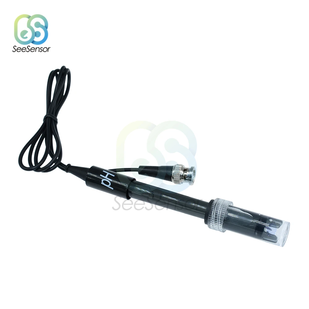 PH Electrode Probe BNC Connector for Aquarium PH Controller Meter Sensor ph Tester Probe