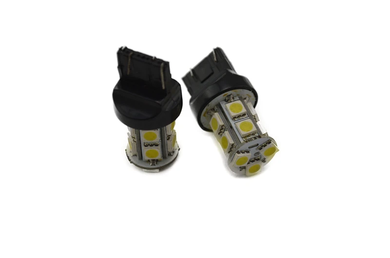 1pcs T20 7443 13 SMD LED Car White Stop Tail Brake Turn Side Light Lamp Bulb 12V Universal Free Shipping