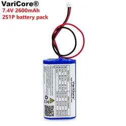 VariCore 7.2 V / 7.4 V / 8.4 V 18650 lithium battery 2600 mA Rechargeable battery pack megaphone speaker protection board