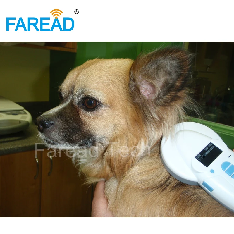 Animal Microchip Reader HDX ear tag id reader bluetooth-compatible dog chip scanner For ID Sheep Ear Tag 134.2khz/125khz USB