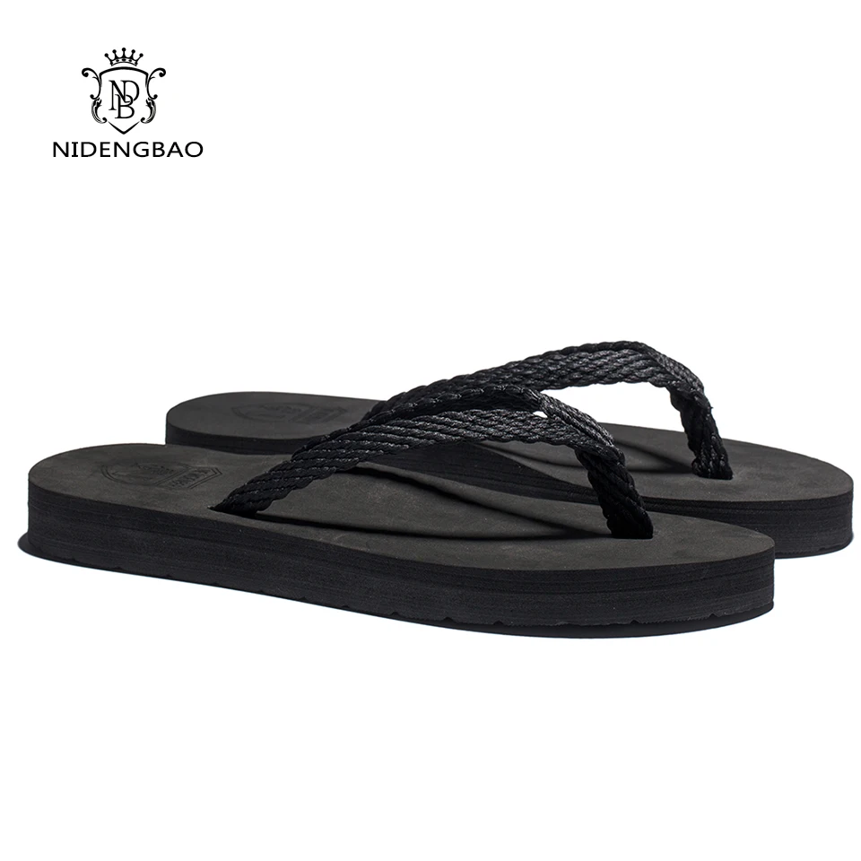 Summer Woman Shoes Platform Slippers Women Beach Flip Flops Comfortable Sandals Slippers For Women Black Ladies Shoes