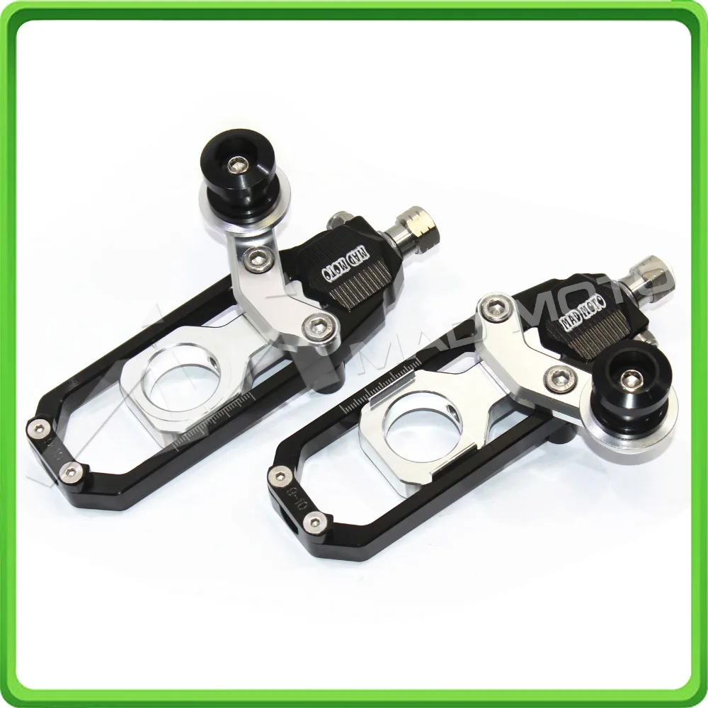 

Chain Tensioner Adjuster with bobbins for HONDA CBR 1000 RR CBR1000RR 2008 2009 2010 2011 2012 2013 2014 2015 2016 Black&Silver