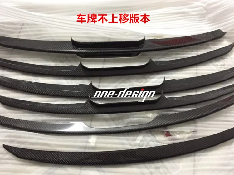 Fit for MAZDA 2017 2018 AE  ATENZA no logo carbon fiber grill grille