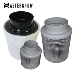 Grow Tent 4/5/6/8/10 Inch HIGH EFFICIENT Activated Carbon Air Filter Set For Indoor Hydroponics Grow Tent Greenhouses Grow Light