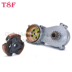 Mini Moto Iron Clutch and T8F Clutch Drum Gear Box 11T 13T 14T 17T 19T 20T  For 47cc 49cc Minimoto Kid Mini ATV Quad Dirt Bike