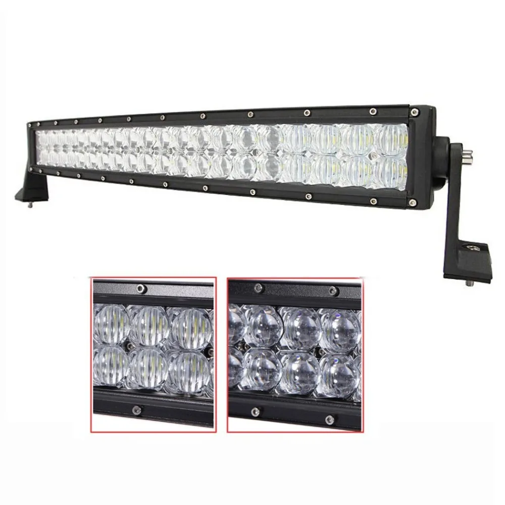 5D Straight/Curved RGB LED Light Bar 13.5 22 32 42 50 52 Inch 16 Million Colors Strobe Bluetooth Offroad Truck Boat 4X4 12V 24V