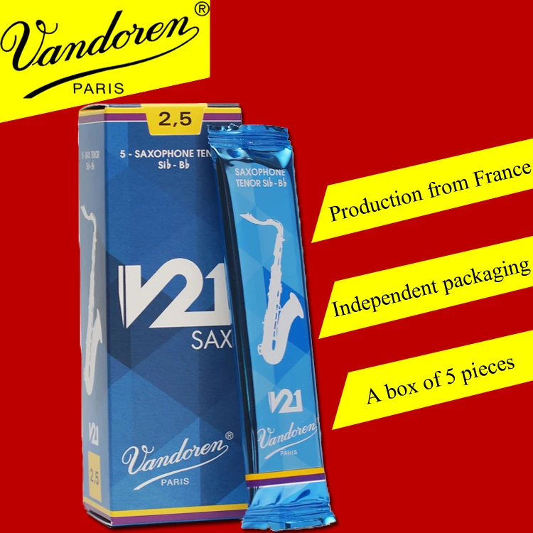 

FRANCE Vandoren V21 tenor saxphone reed Can query the authenticity tenor sax reeds