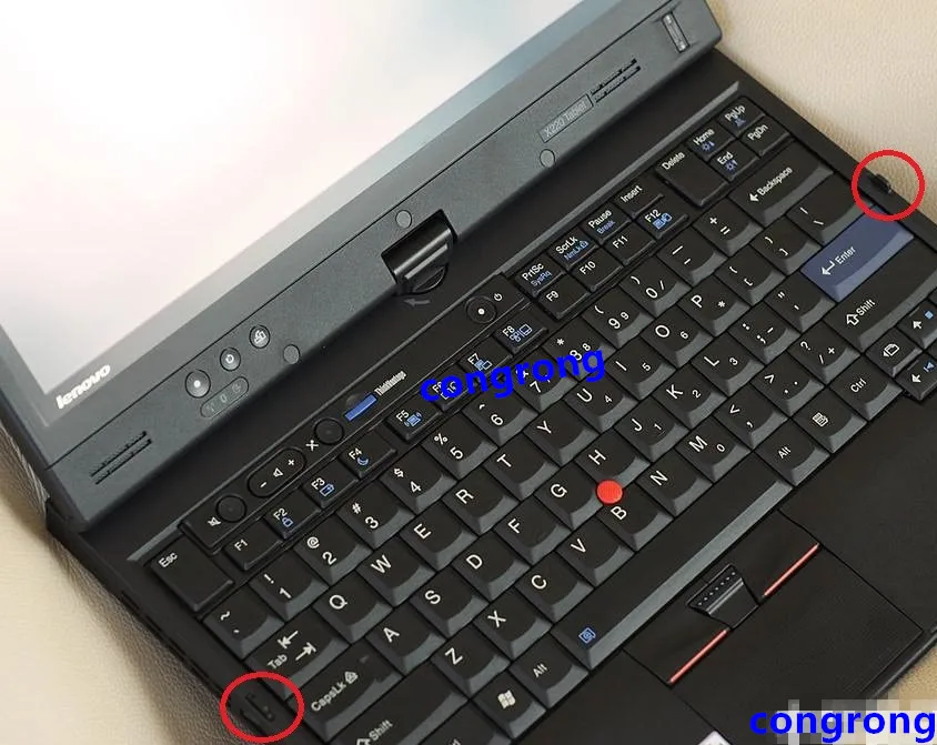 2 قطعة/المجموعة لينوفو X220T (X220 اللوحي) X230T الأمامي المطاط أسفل القدم قدم Palmrest KB غطاء الحافة