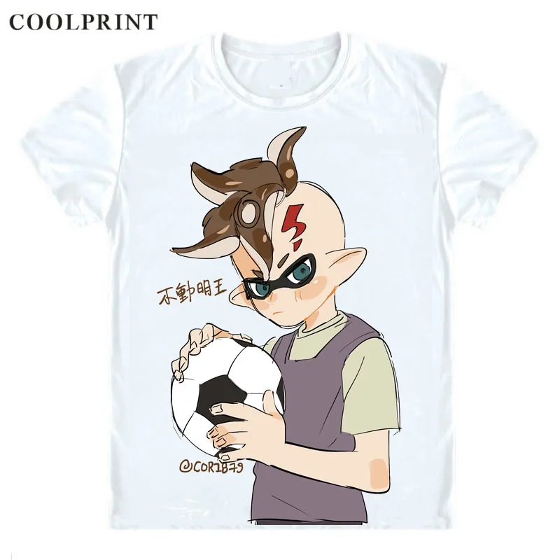 Coolprint Fudou Akio T Shirt Inazuma Eleven Bad Boy Brothers Japan Men Casual TShirt Premium T-Shirt Printed Short Sleeve Shirts