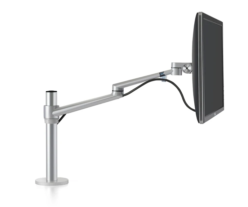 Hyvarwey OL-1 Alunimum Height Adjustable 17-32 inch Screen Monitor Holder Arm Full Motion Monitor Mount Desktop Stand Load 8kgs