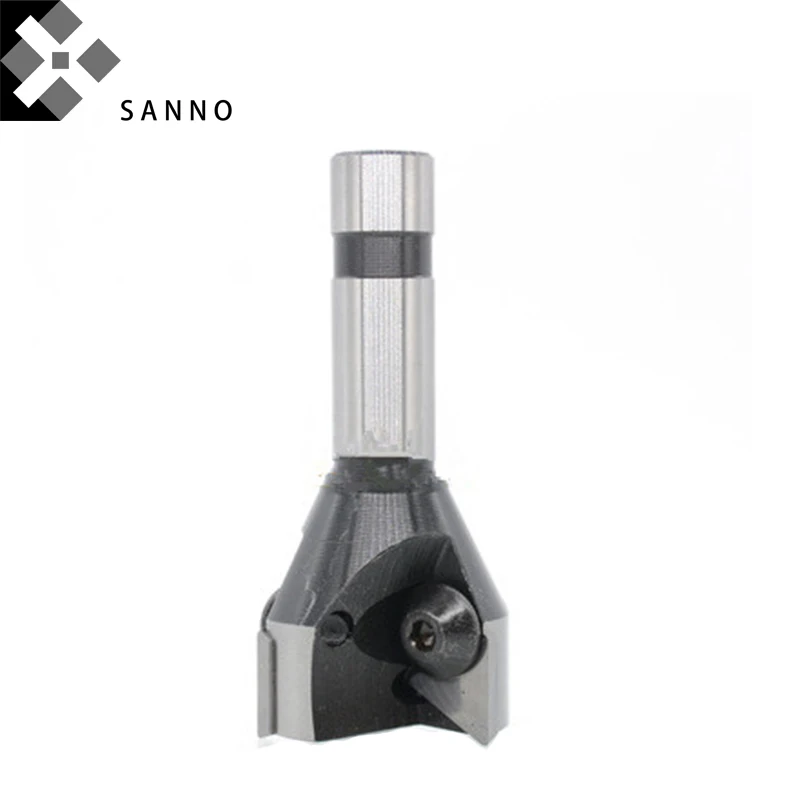 Straight shank 63mm / 80mm / 100mm 25 holder face milling disc indexable end mills for triangle shape inserts