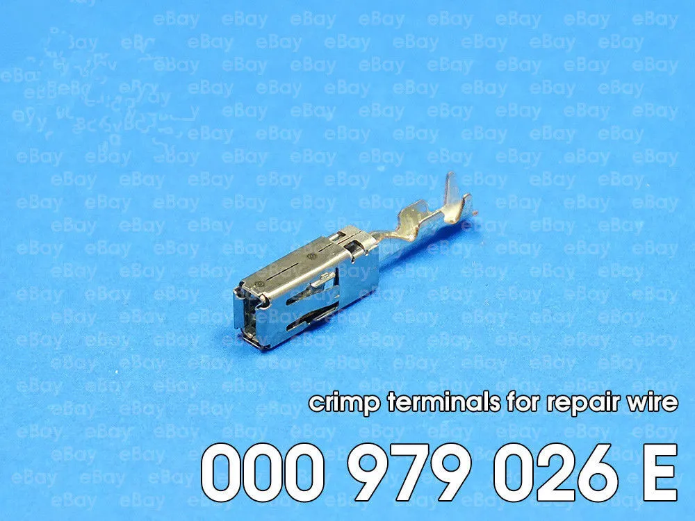 Free shipping 50/100/500 pcs/lots Crimp Terminals (pins) for Repair Wire Seat 000979026E