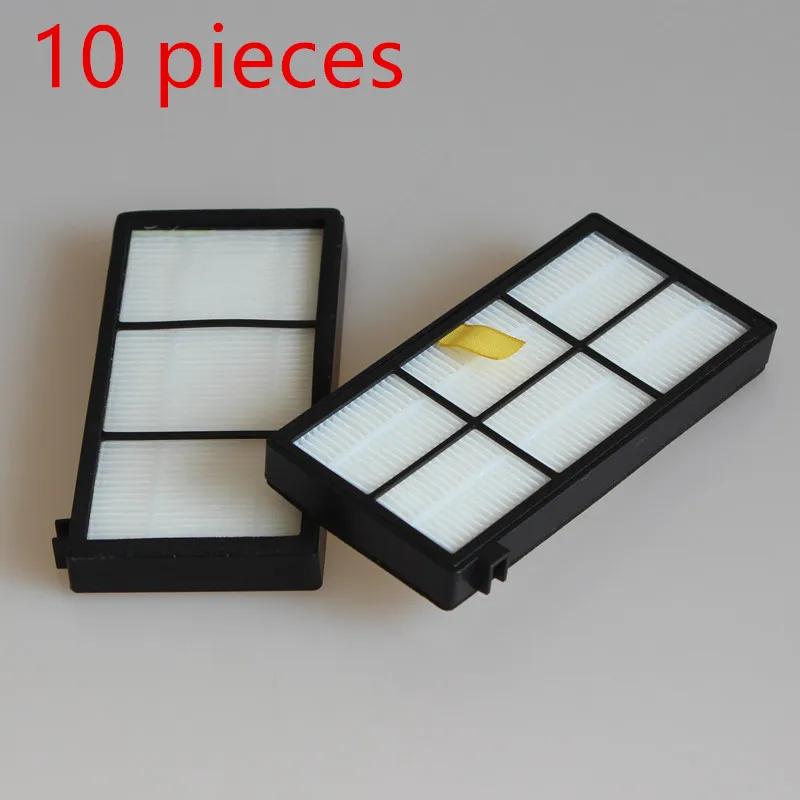 جديد 10 قطعة فلتر Hepa لآي روبوت رومبا 800 900 سلسلة 870 880 980