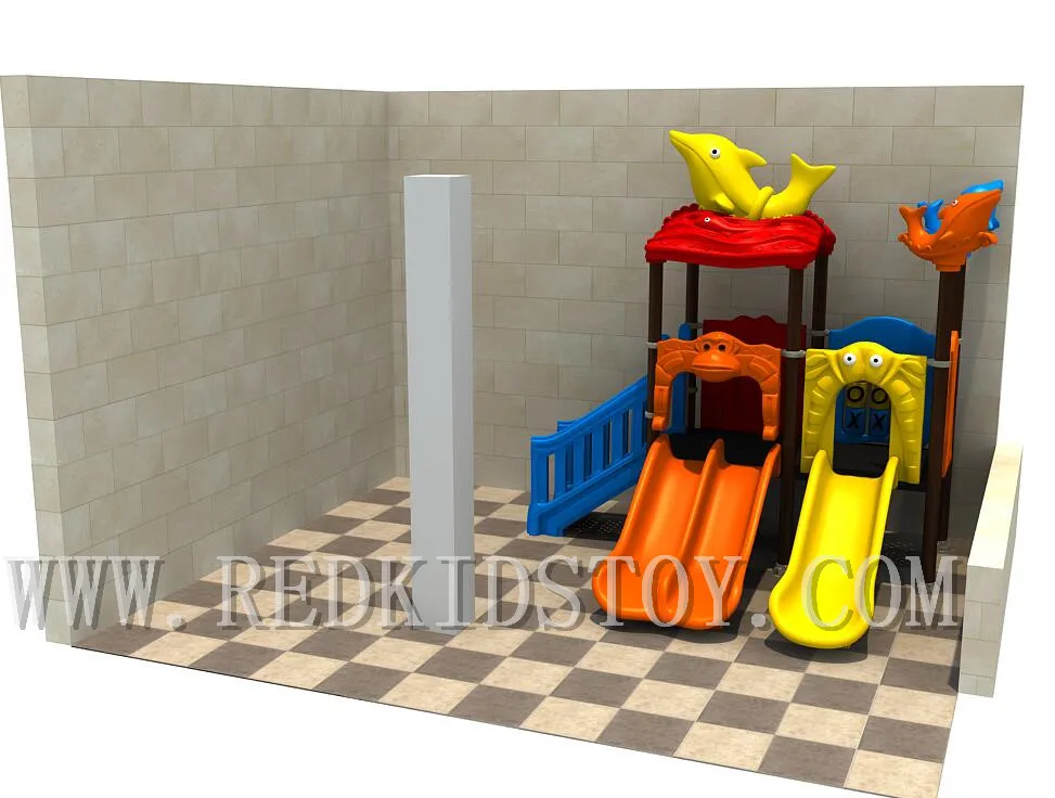 

Small Size Cheap Outdoor Playground Slide for Children HZ-8623b