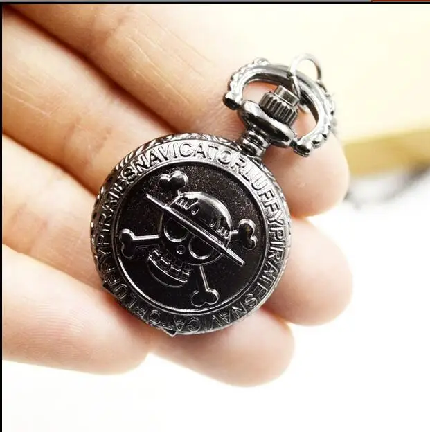 Wholesale 10 PCS mini Mix black One piece roses quartz hours woman girl gift pocket watch MBP258