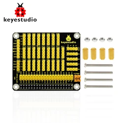 Keyestudio RPI GPIO shield with-PCF8591 AD-DA for Raspberry Pi /CE certification