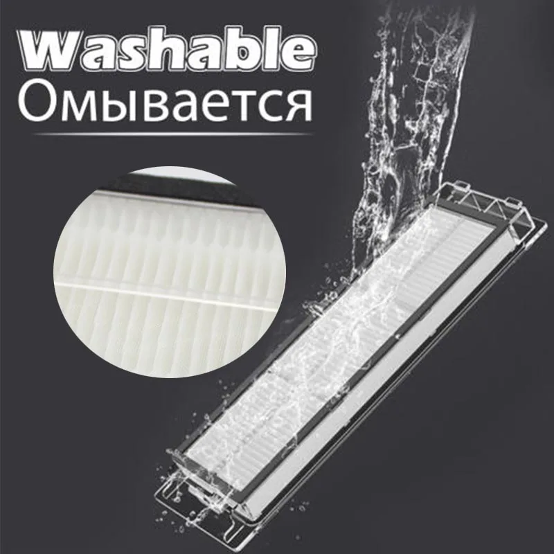 Spazzola principale Filtro Hepa Spazzola Laterale mop panni adatto per Xiao mi mi Robot Roborock s50 s51 Roborock 2 Vuoto cleaner ricambi Kit