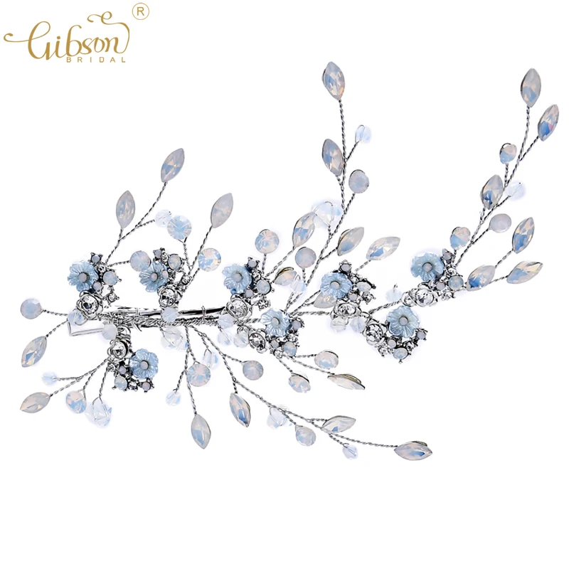 

Fashion Hair Clip Heaprice Opal Crystal Bridal Hair Barrette Accessories Headpiece Jewelry For Girl