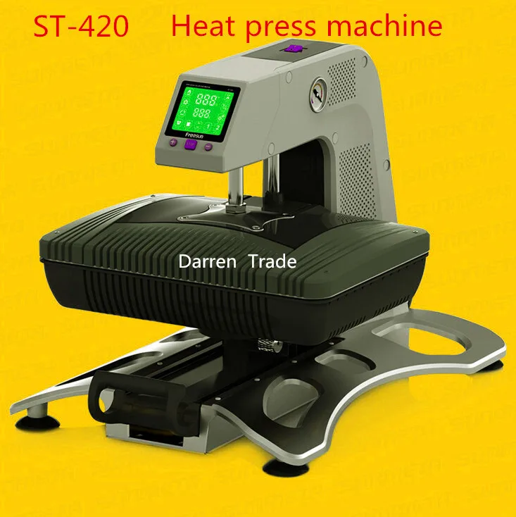 Đa Năng 3D Dập Thăng Hoa Nhiệt Báo Nóng Máy ST-420 Cho Điện Thoại Ốp Lưng Mugst-Áo Sơ Mi V. V...