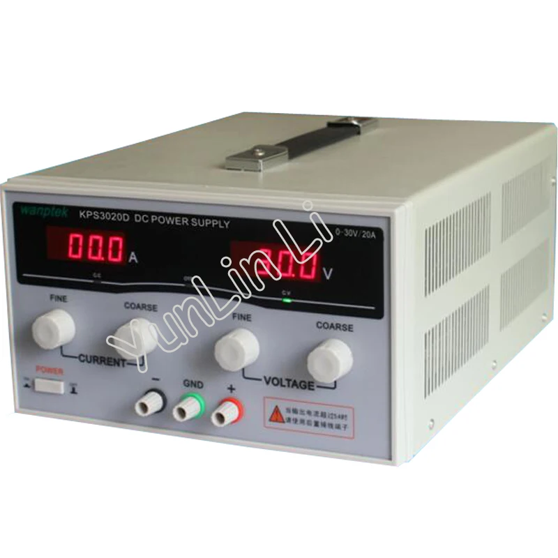 High Precision Adjustable Digital DC Power Supply 30V/20A for Scientific Research Laboratory Switch DC Power Supply