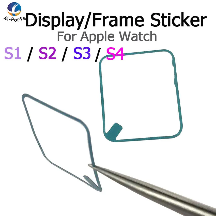 2~10 Pieces Display Screen 38 42 40 44 mm Frame Sticker For Apple Watch Series 1 2 3 4 5 S1 S2 S3 S4 S5 Exclusive Adhesive