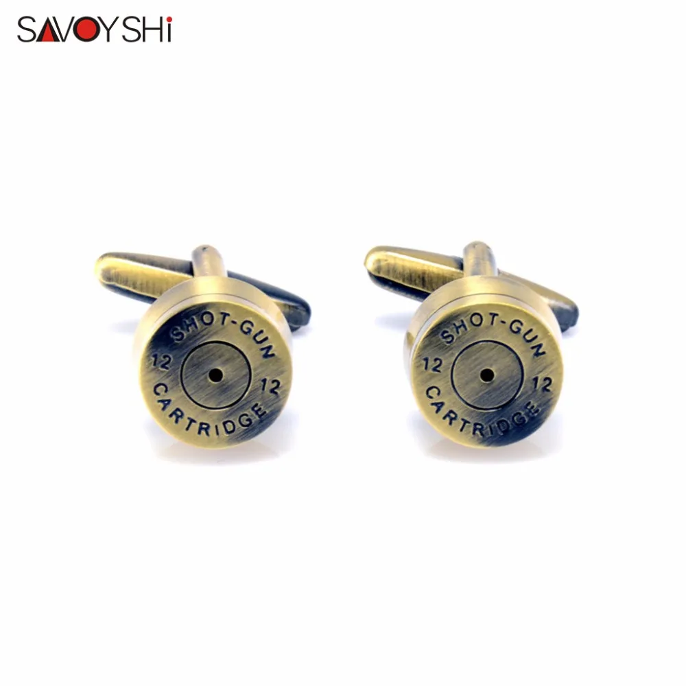 Hot sale 18 Styles Bullet Aircraft Tank Pistol Model Cufflinks for Mens Shirt Cuff botton High Quality Copper Fashion Cufflinks