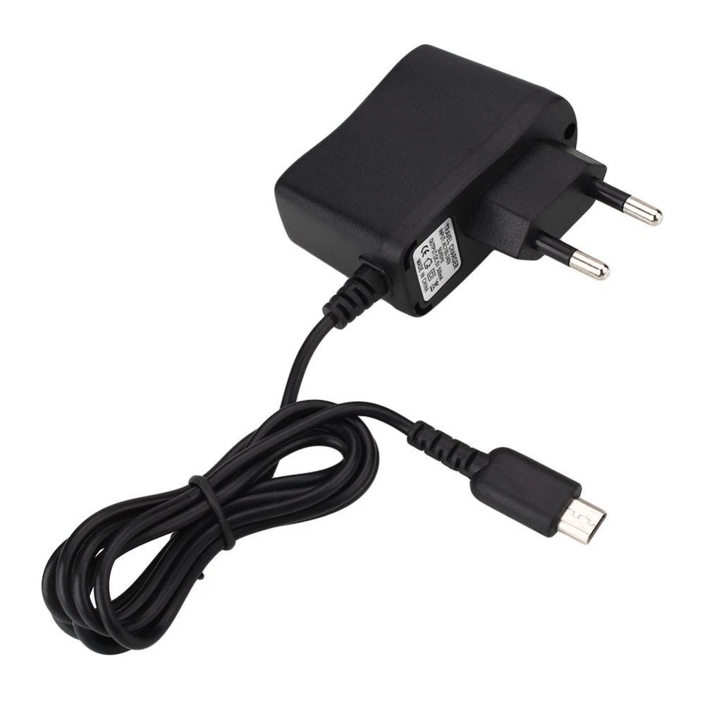 50PCS Console adapter charger EU Plug Charger Cable AC Adapter Power Supply for NDSL AC fire ox power adapter