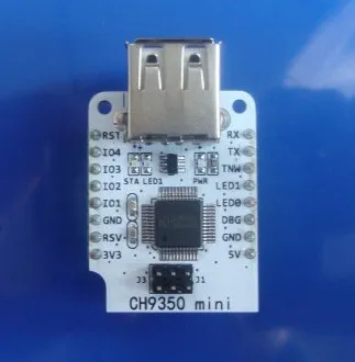 CH9350 USB Master-Slave Module Mouse Keyboard Scanner Automatic Recognition of Serial Two-wire Connection