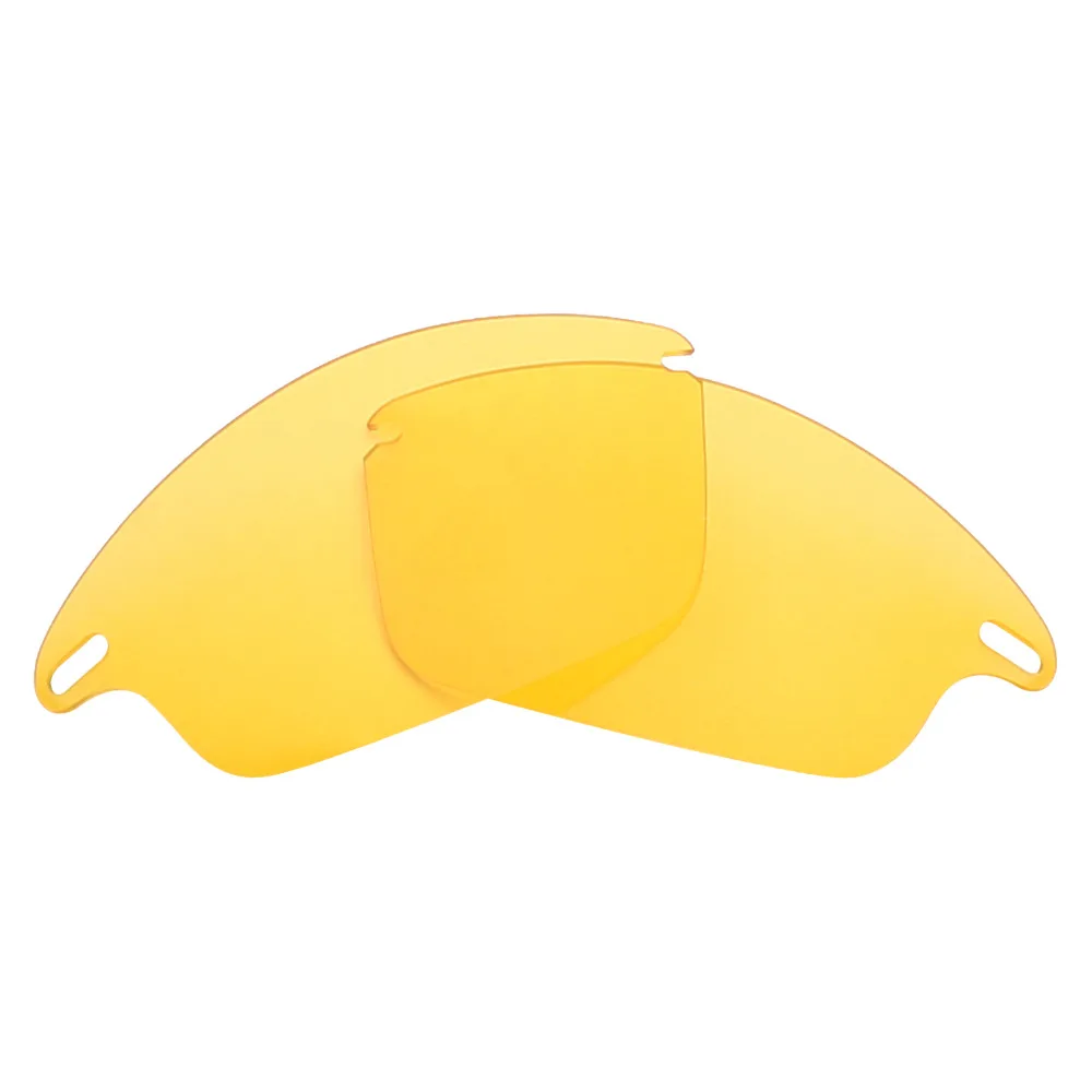 

SNARK Anti-Scratch Replacement Lenses for Oakley Fast Jacket Sunglasses HD Yellow