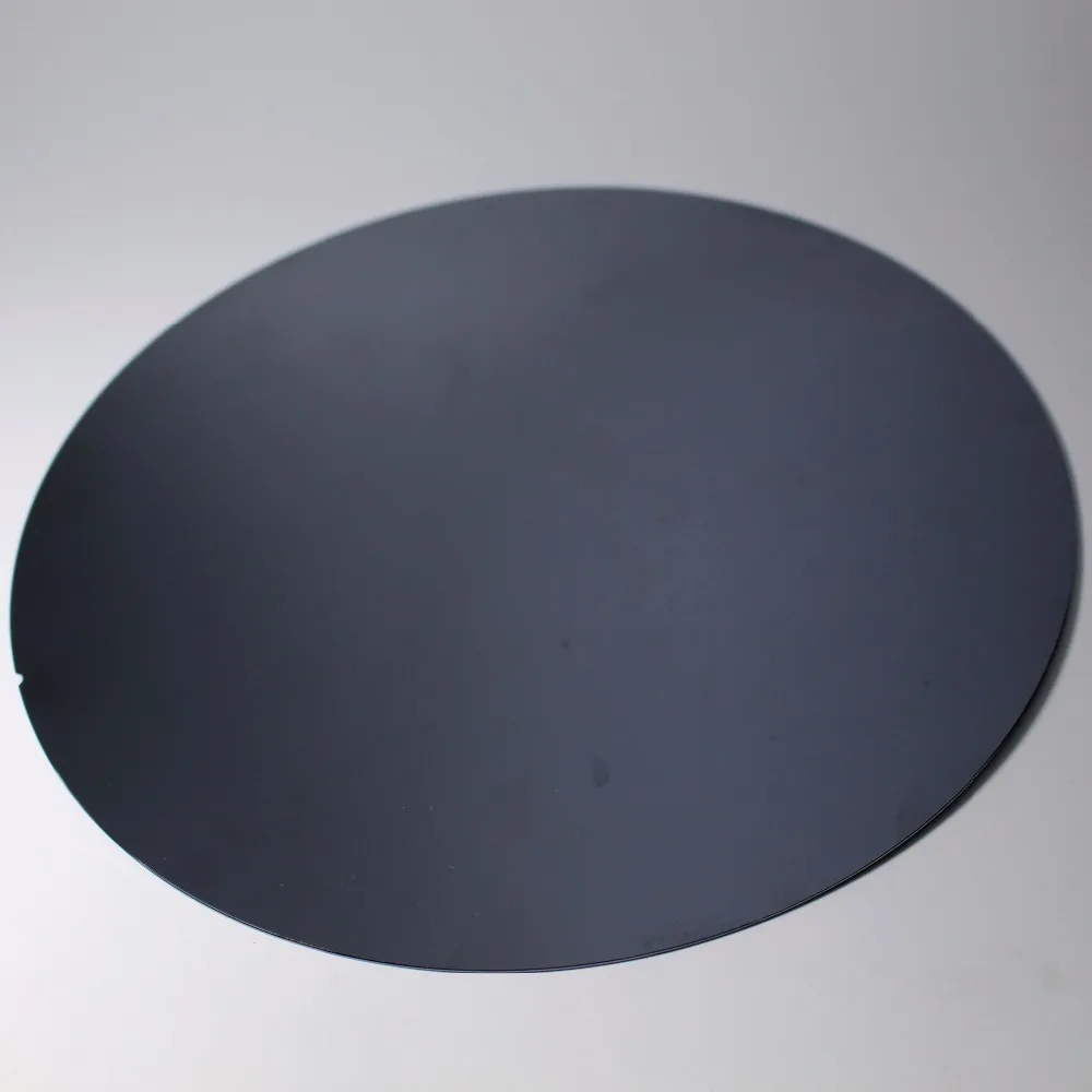 1 inch single sided polished silicon substrate / resistivity of <0.0015 ohms per centimeter / thickness of 400um