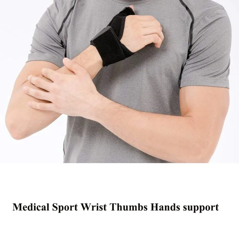 Sports Wrist Thumb Hands Spica Splint Support Brace Stabilizer Arthritis