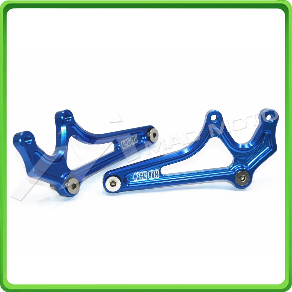 For Yamaha R1 15 16 17 YZF-R1 MT-10 2015 2016 2017 Motorcycle Rear Stand Pick Up Hook Set Blue color