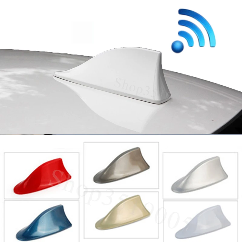 Car Signal Aerials Shark fin antenna Accessories for Chevrolet Spark EV Volt Camaro Corvette Captiva