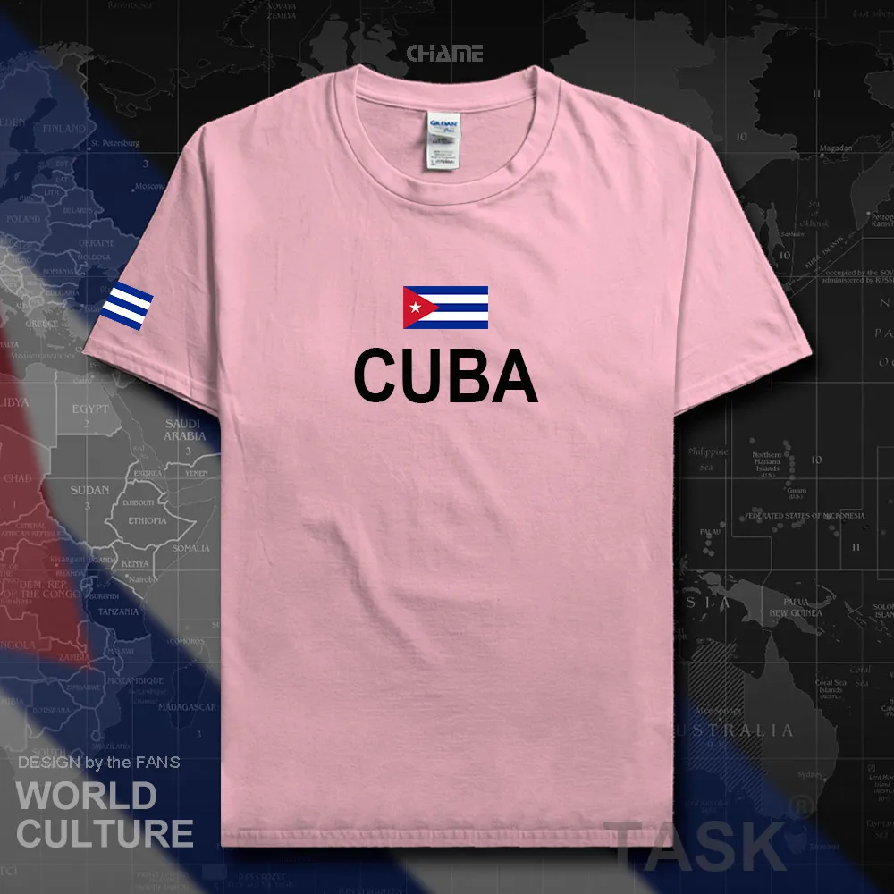 Cuba Cuban t shirts fashion 2017 jerseys nation team tshirt 100% cotton t-shirt gyms clothing tees country sporting CU CUB