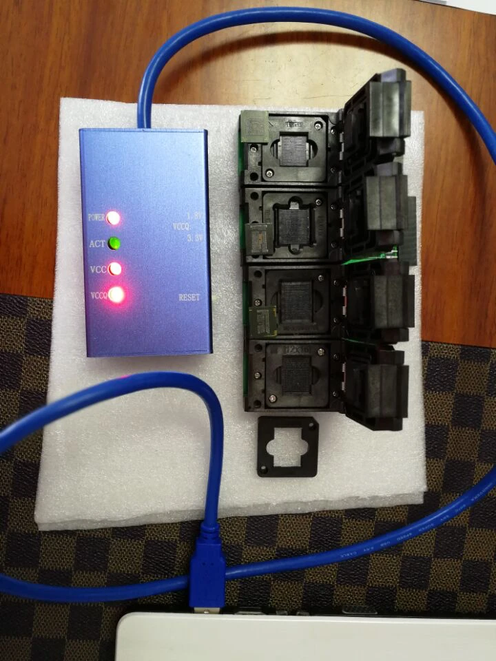 Universal test socket EMMC153/169 eMCP162/186/221/529 support many different eMMC emcp chips Android phone repair data recovery