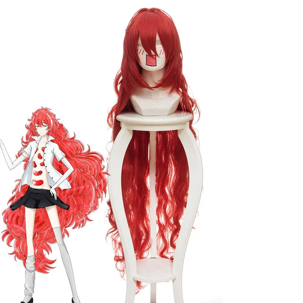 

Padparadscha Cosplay Land of the Lustrous Padparadscha Cosplay Hair Long Red Headwear Houseki no Kuni Cosplay