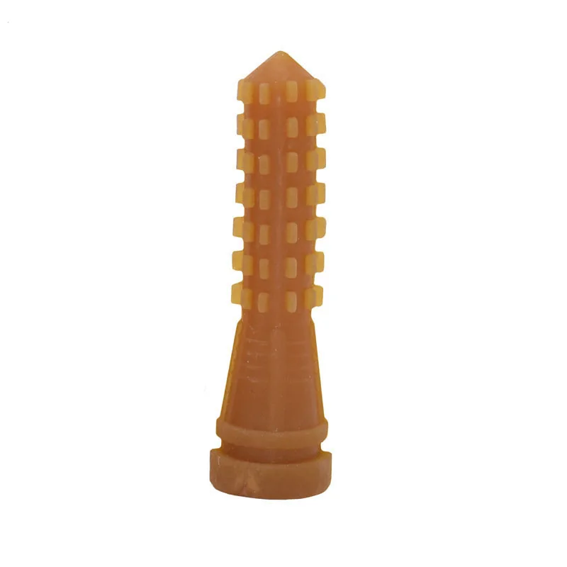 50 pcs 95mm Poultry Plucking Fingers Hair Removal Machine Glue Stick Chicken Plucker Beef tendon material corn rod