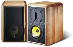 1*set HIVI SWAN M1 2way boodshelft speaker kit  5.5inch  woofer +ribbon tweeter