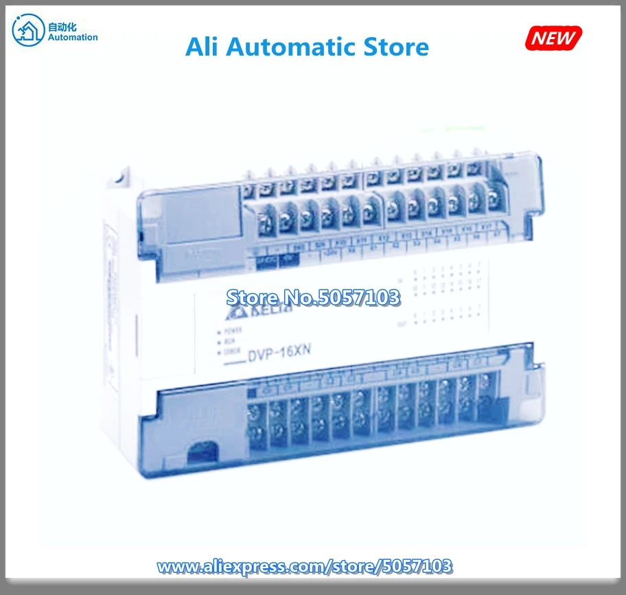 DVP16XN11T 16-Point Expansion Machine 16DO NPN 24VDC 0.3A DC Power Supply New