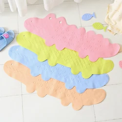 Home Hotel Safety TPR Shower Bathroom Floor Mat Bath Tub Treads Non Slip Applique Sticker Bathroom Toilet Kitchen Sucker Type