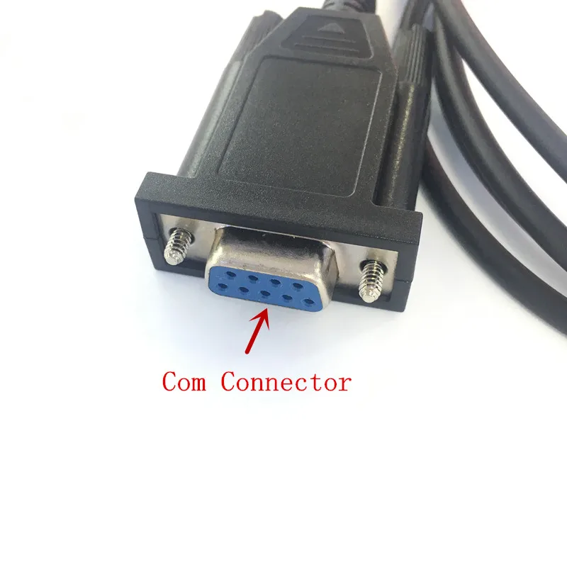 2 in 1 muiltfunction Com connector K plug 8pins programming cable for Kenwood Baofeng Wouxun TM481A TK868G etc car radio