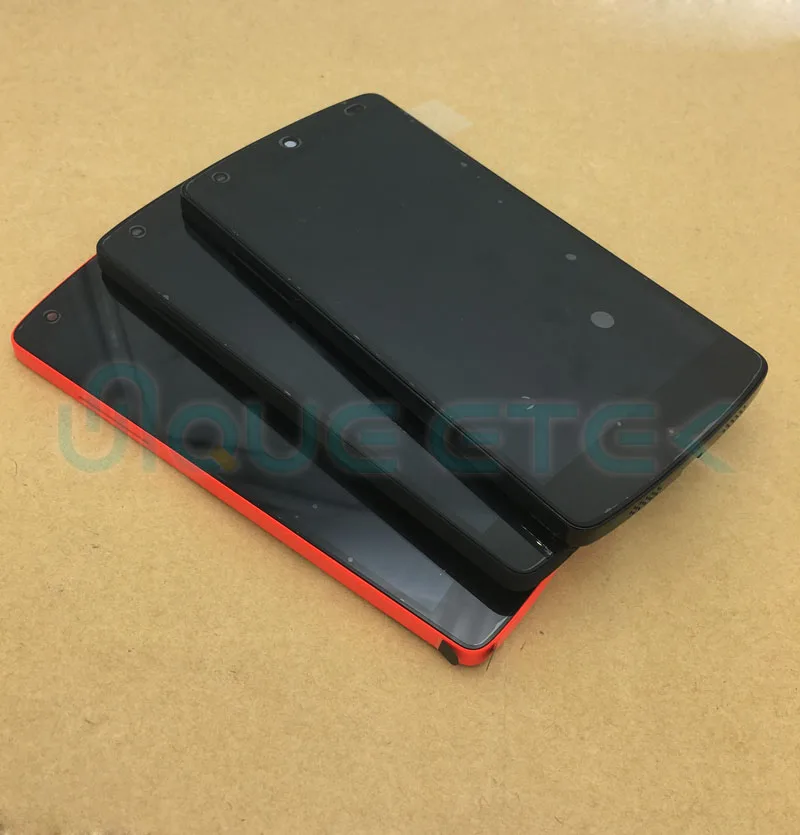 ORIGINAL For LG Nexus 5 D820 D821 LCD Touch Screen Display with Frame For LG Google Nexus 5 4.95