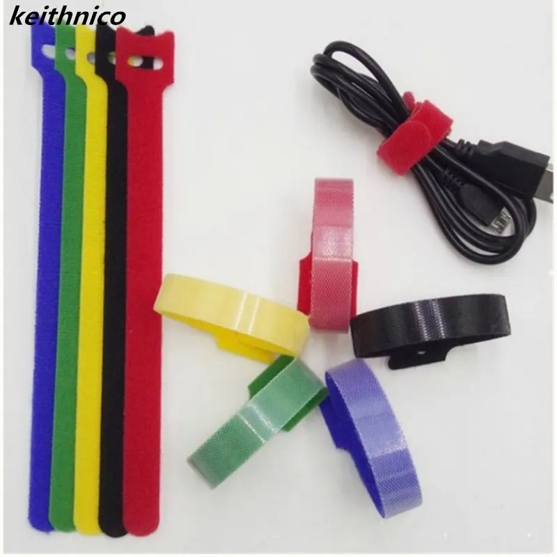 20 Pcs 12x150mm Nylon Cable Ties, Wire Organizer, Reusable Cable Fastener Management Cable Winer for Earphone Usb Mouse (6 Inch)