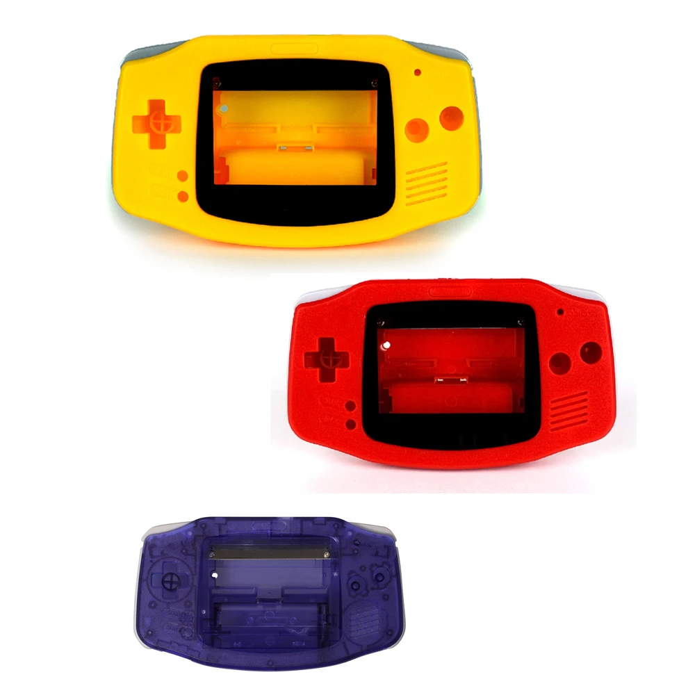 

10PCS Fashion hot replacement Plastic Shell case Cove for Gameboy Advance for GBA Console Housing Screen