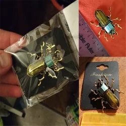 Beetle Brooches for Women Men Gifts Top Enamel Pin  Insect Brooch Jewelry Accessories Wholesale prices