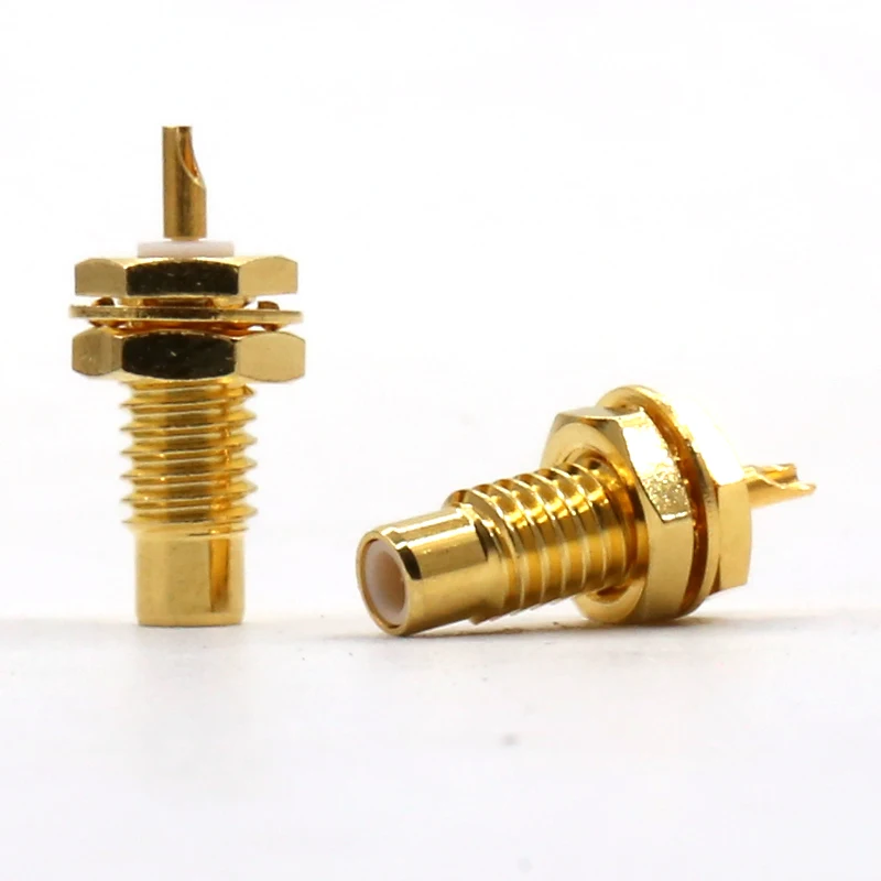 1pair High Quality Gold Plated  HE600/HE500/HE400/HE Headphone Female Plug connector