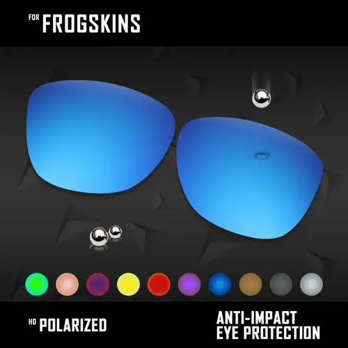 Imagen 1 del producto Reemplazos de lentes OOWLIT para gafas de sol Oakley Frogskins polarizadas - Multi colores