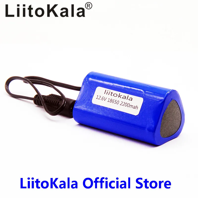 LiitoKala High Quality Portable 12V 2200mAH 18650 Rechargeable Lithium Battery Batteries Pack For CCTV Camera MID GPS 2200mah