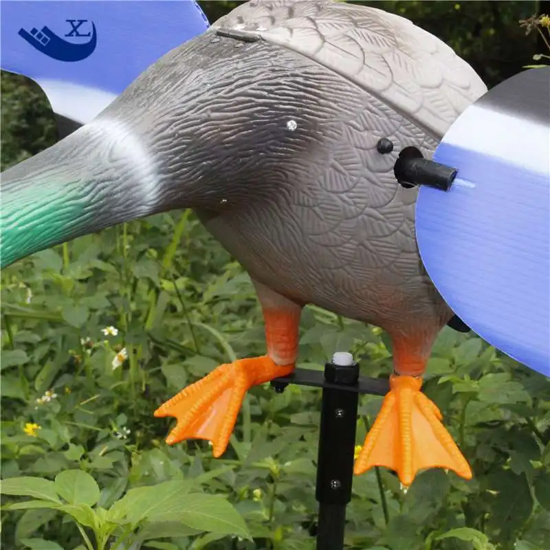 Xilei-Plastic Duck Decoy with Magnet Spinning Wings, Speed Control, Motor, Wholesale, 6V, 2016