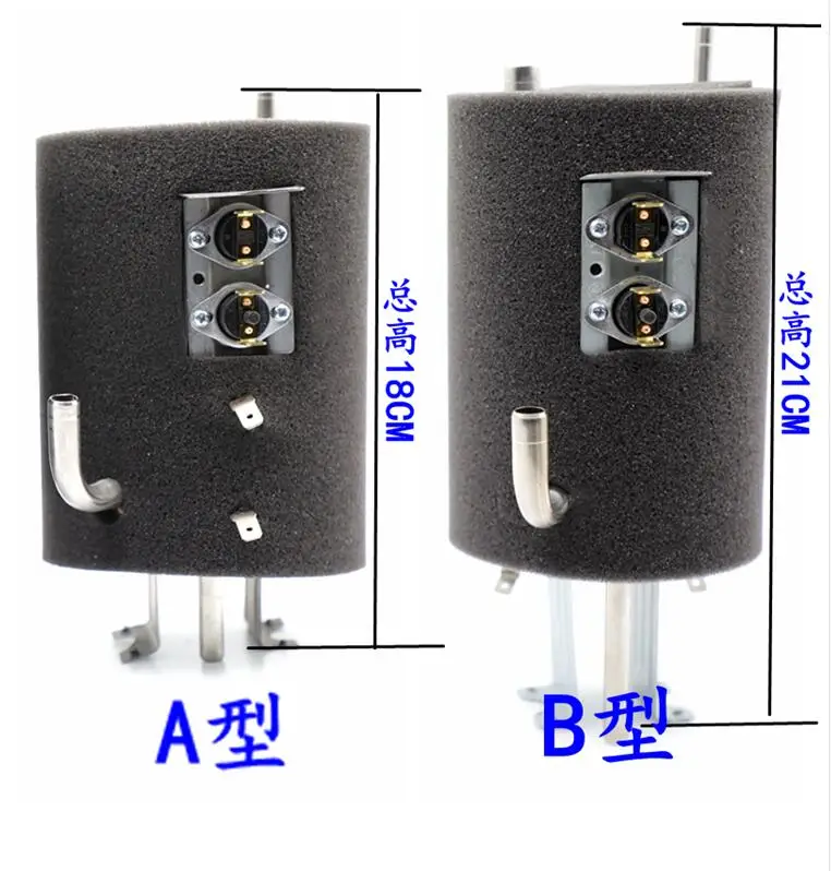 Water Dispenser Parts Anti Dry heating Stainless Steel heating water tank with insulation protection and thermostat switch